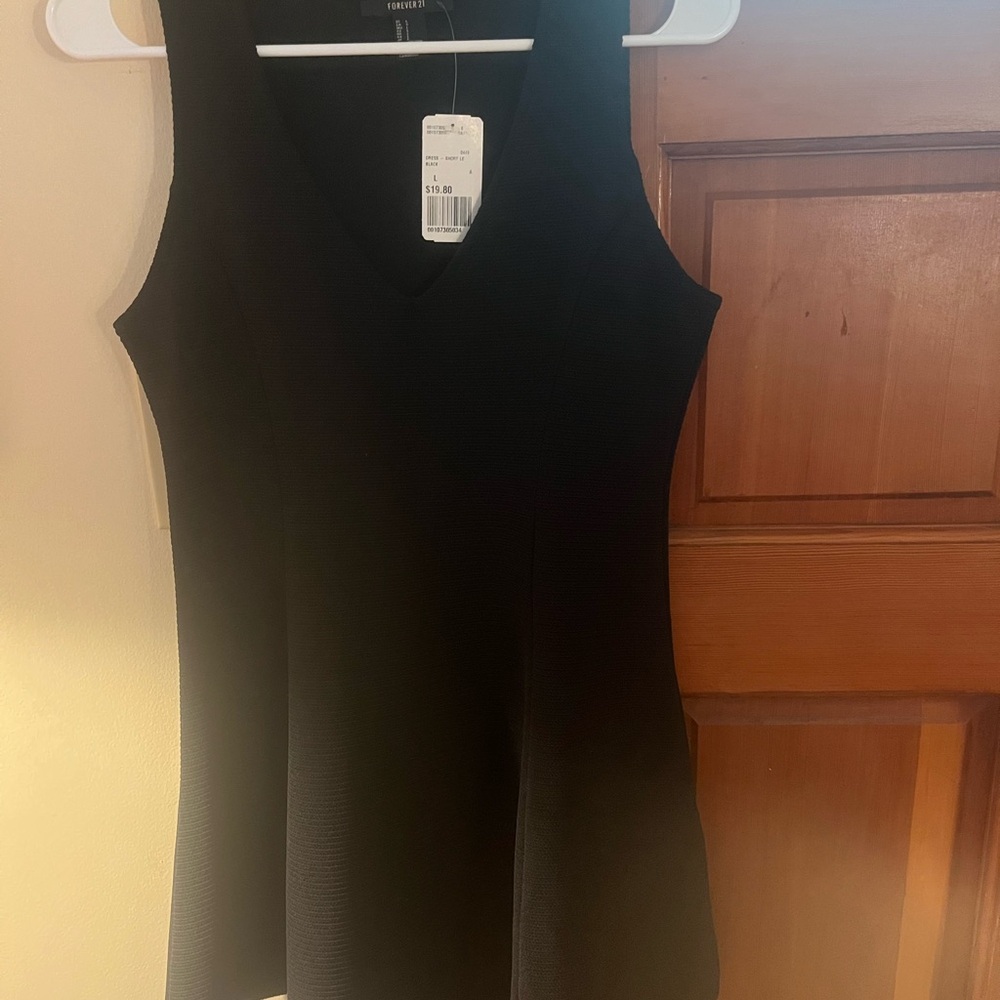 Forever 21 Black Mini Dress